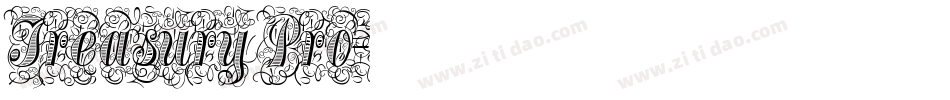 Treasury Pro字体转换